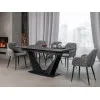 Керамический стол Феличе TML-1000 грей шторм + черный