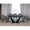 Керамический стол Феличе TML-1000 грей шторм + черный