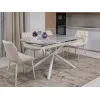 Керамический стол Пино TML-1200-1 айсберг + белый
