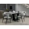 Керамический стол Феличе TML-1000-1 клауди грей + черный