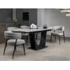 Керамический стол Феличе TML-1000-1 клауди грей + черный