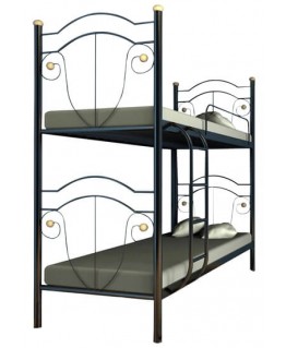 Двухъярусная кровать Металл-Дизайн Диана 0,9