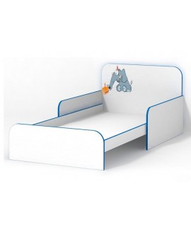 Детская кровать Luxe Studio Elephant с бортиком