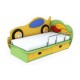 Детская кровать Машинка (1400х700) - изображение 2