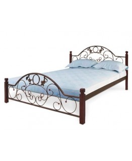 Ліжко Метал-Дизайн Франческа дерев'яні ніжки