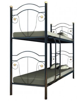 Двох'ярусне ліжко Метал-Дизайн Діана 0,9