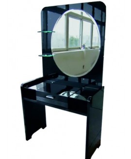 Туалетний столик СВ Софія Чорний діамант з дзеркалом