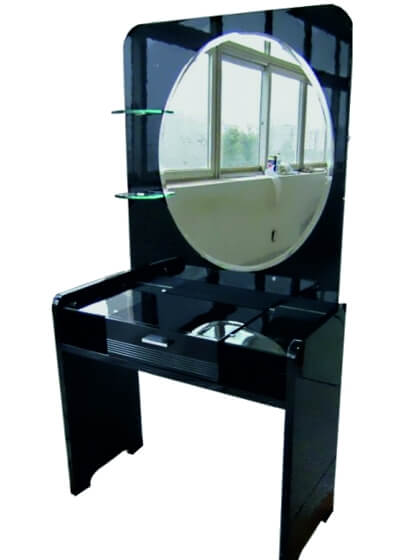 Туалетный столик Черный бриллиант с зеркалом фабрики СВ София