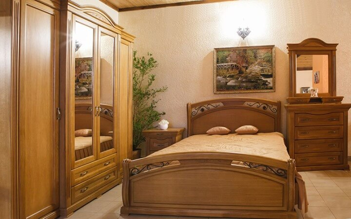 Спальня Роксолана (дерево) фабрики Элеонора стиль